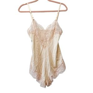 Vintage EMILIO PUCCI Formfit Rogers Pink Bodysuit Teddy Sz. 10/12